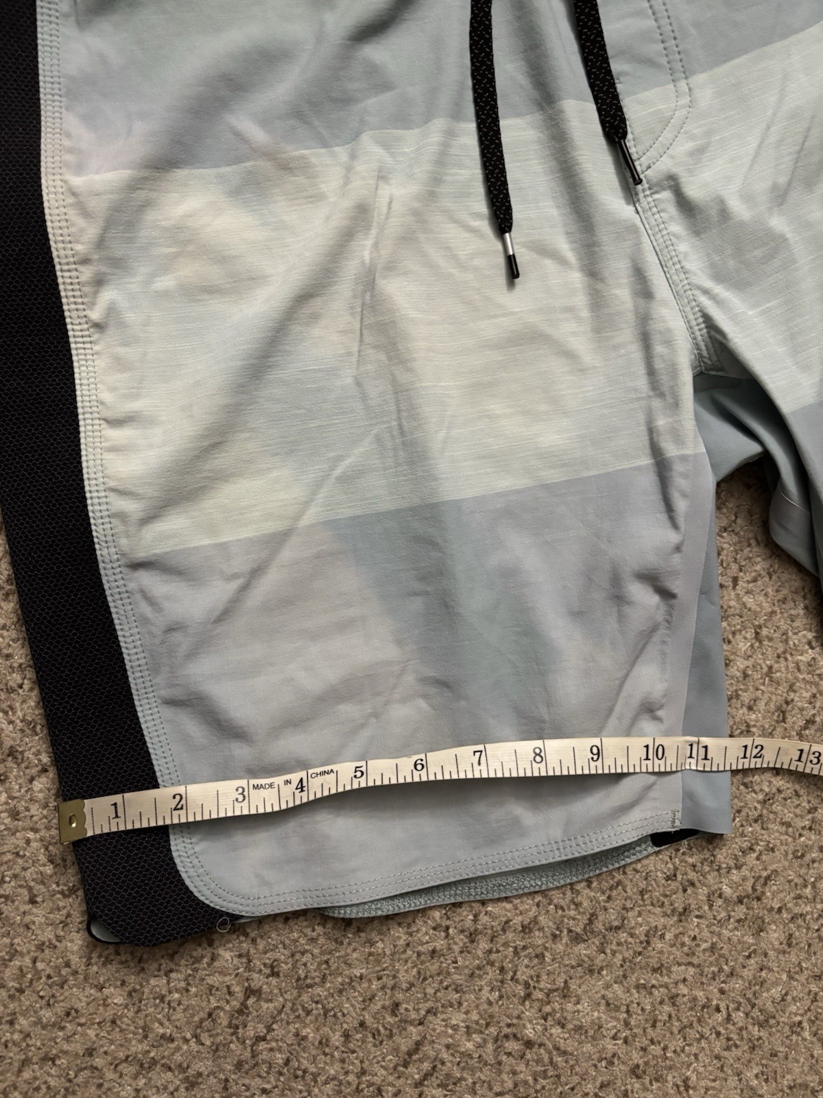 Rip Curl Shorts Mens Size 40 Gray Mirage Board Shorts Cordura Fabric 8" Inseam image 10
