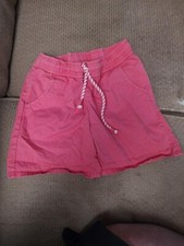 New Cat  Jack Youth Elastic Waist Pink Shorts Girls, Size Youth S 6/6X 