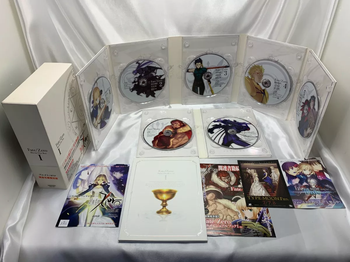 Japan Anime Fate / Zero Blu-ray Disc Box I 1 Limited Edition English  Subalts