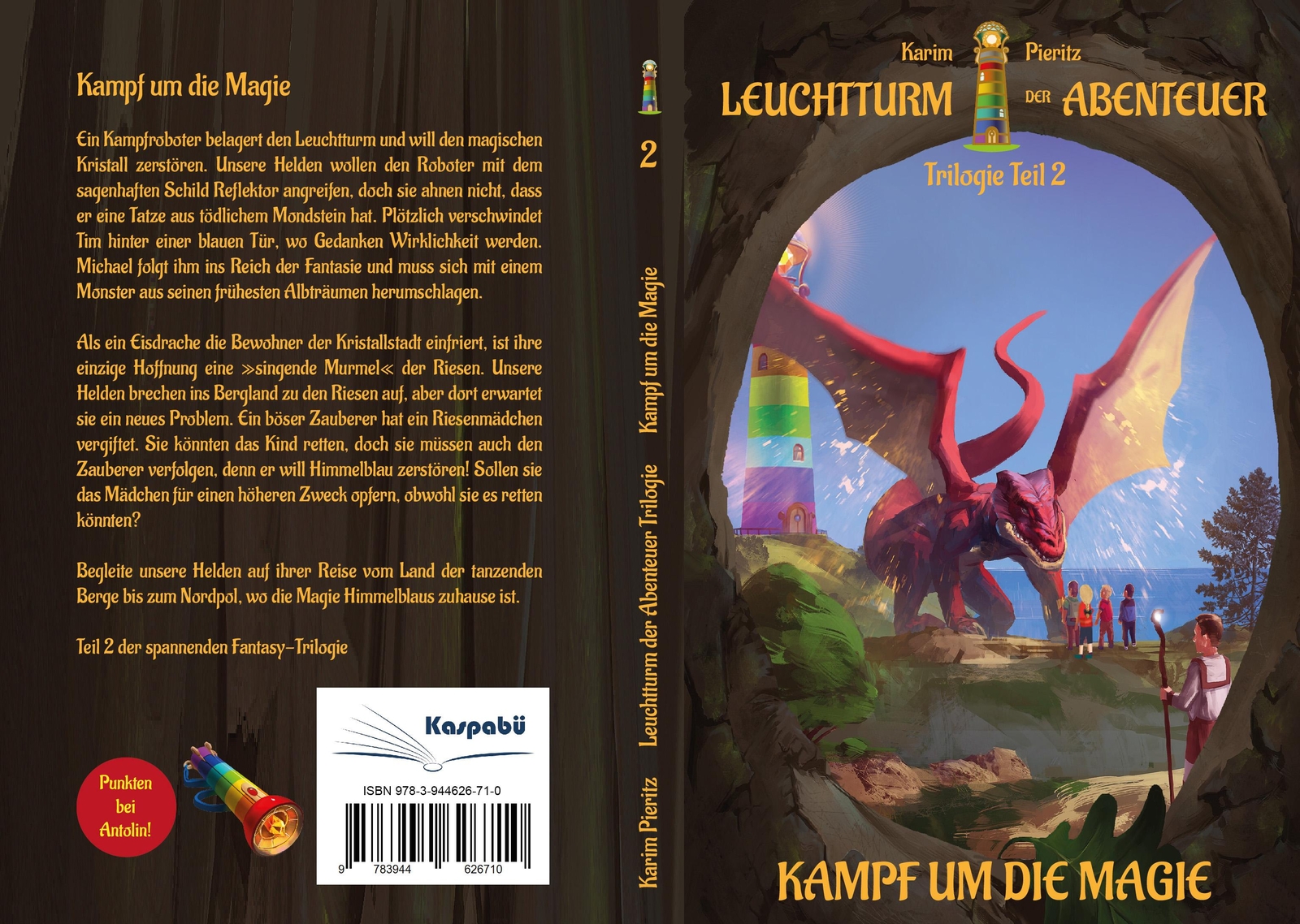 Thumbnail - Leuchtturm Der Abenteuer Trilogie 2 Kampf Um Die Magie - Kinderbuch Ab