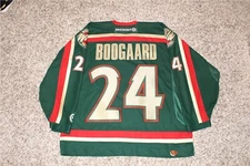 Derek Boogaard Minnesota Wild NHL Jersey Mens KOHO L Rare Sewn Boogieman MIC