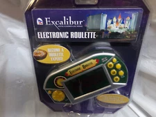 NIP Excalibur Electronic Roulette Handheld Game New 475-CS-EXC NiP  (RST)