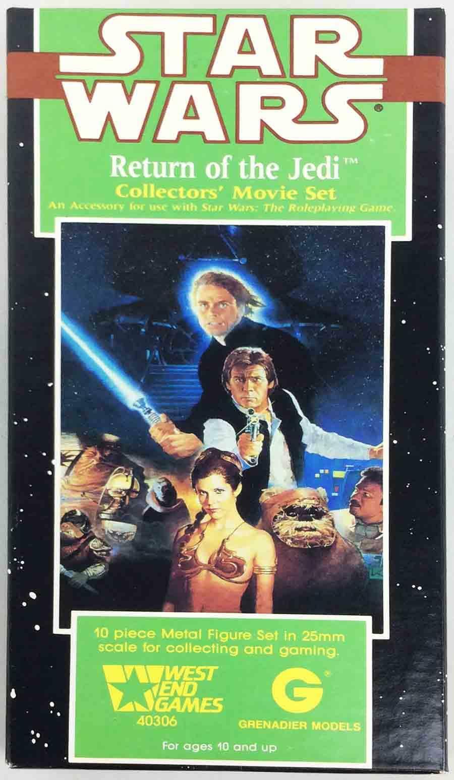 West End Star Wars Minis Return of the Jedi, The (Painted) Box VG+ West End Star Wars Minis Return of the Jedi, The (Painted) Box VG+