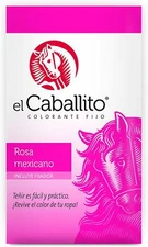 colorante o pintura para ropa EL CABALLITO de  ARABELA color ROSA MEXICANO