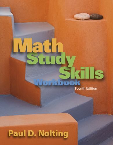 Math Study Skills Workbook - Picture 1 of 1