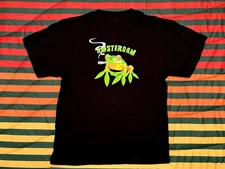 NWOT Amsterdam Tree Frog Joint Shirt Black Mens S Weed Spliff Marijuana Holland