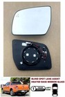 For Ford Ranger 2012 - 2023 Wing Mirror Glass Left Side Heated With Blind Spot 