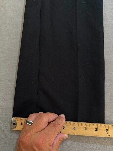 Yves Saint Laurent Pants Womens 36 Black Pleated Dress Men 28x32. - Picture 10 of 10