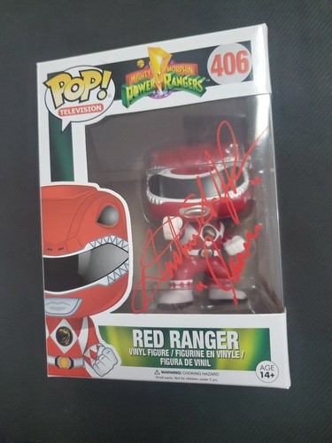 Funko Pop! Mighty Morphin Power Ranger Rouge #406 Signé Par Austin St.John Funko Pop! Mighty Morphin Power Ranger Rouge #406 Signé Par Austin St.John | Funko Pop | 2 Funko Pop! Mighty Morphin Power Ranger Rouge #406 Signé Par Austin St.John | Funko Pop