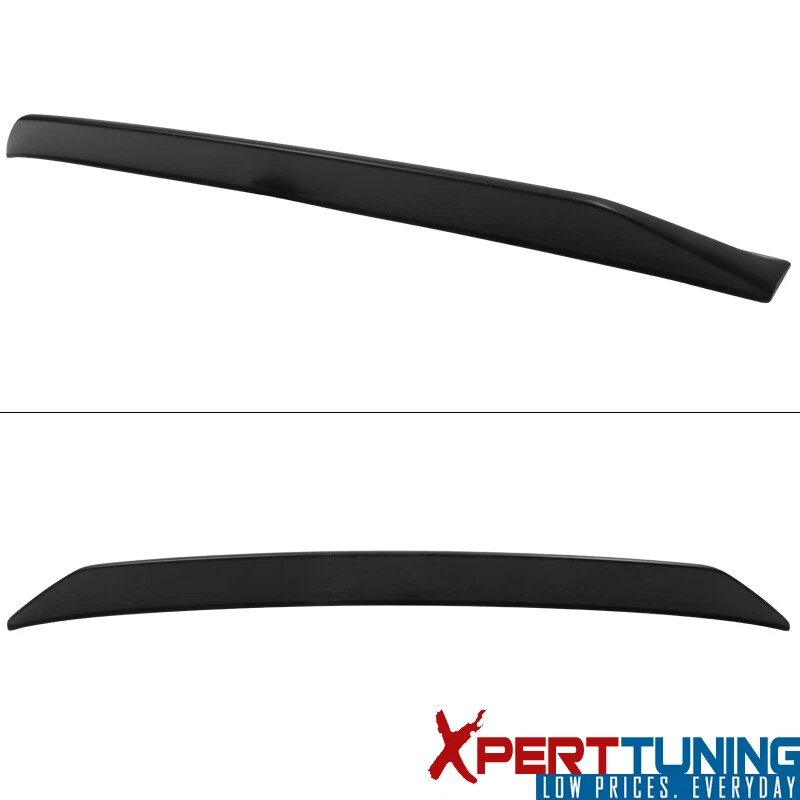 Fits 02-06 Acura RSX Trunk Spoiler Ikon Style Duckbill Type Matte Black PP Foto 3 de 4
