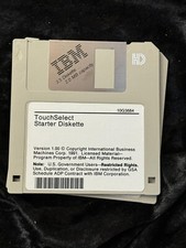IBM Touch Select Starter Diskette Ver 1.0 3.5 Media