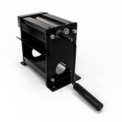 S100 Tobacco Cutter   Manual & Electric   0.8mm Fine Cut   RYO Black Steel