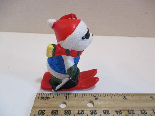 Vintage Christmas ornament 7 Eleven Holiday Ski Bear Traditions Ornament Citgo - Picture 5 of 15