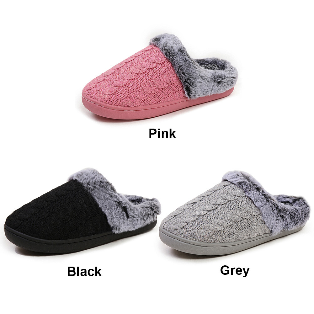 APL Pantofole invernali in peluche da uomo donna calde soffici ciabatte da interno