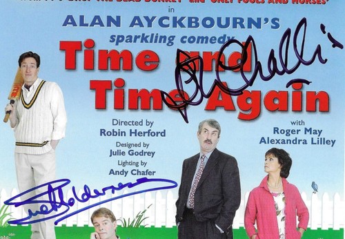 John Challis + Sue Holderness. Only Fools And Horses. Signed Theatre Flyer 2002 - Picture 3 of 3