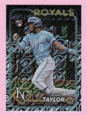 2024 Topps 582 Montgomery Club #32 Samad Taylor RC Kansas City Royals