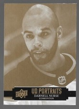 2021-22 UD Series 1 Portraits #P-4 Darnell Nurse - Edmonton Oilers!