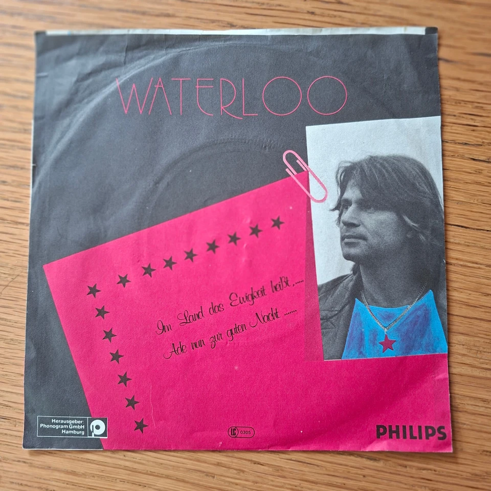 Vinyl 7" Single - WATERLOO - Im Land, das Ewigkeit heißt - VG+ - Bild 2 von 4