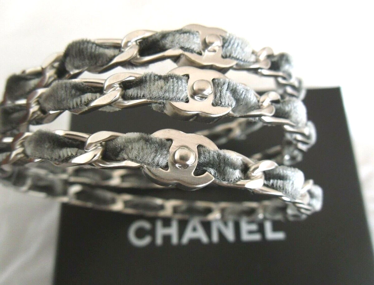CHANEL Bangle Silver Fashion Bracelets for sale | eBay