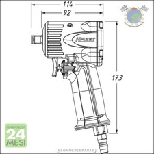 Chiave Pneumatica 113 Mm 678 Nm