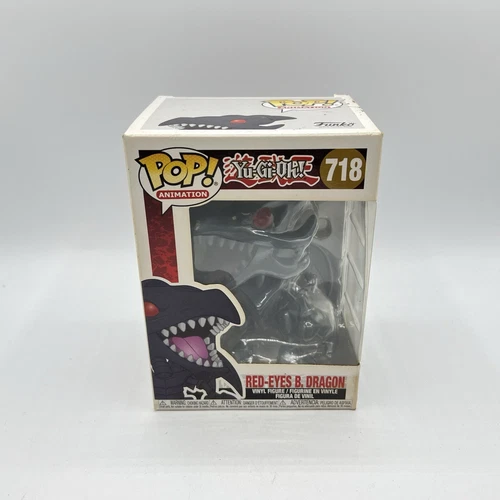 Funko Pop! Yu-Gi-Oh! Red-Eyes B. Dragon #718 Authentic Official Damaged Box