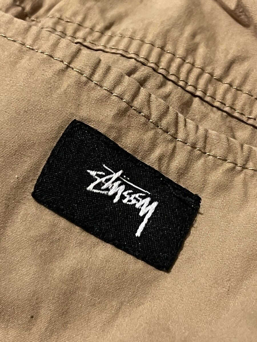 RARE Stussy Australia Beige Shorts Sz 34 Fit Men's Cotton RARE Stussy Australia Beige Shorts Sz 34 Fit Men's Cotton
