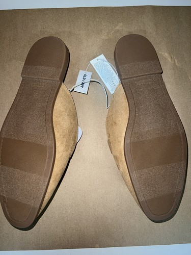 Women's Old Navy Flat Shoes Pointed Toe Slip On Loafer Backless Slippers - Picture 3 of 5