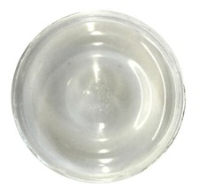 Butze &Oslash; 60mm in Kristallglas transparent handgemacht / handgepresst