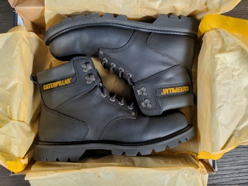 Cat Footwear Men's Second Shift Steel Toe Work Boot Black 11.5 Wide | eBay