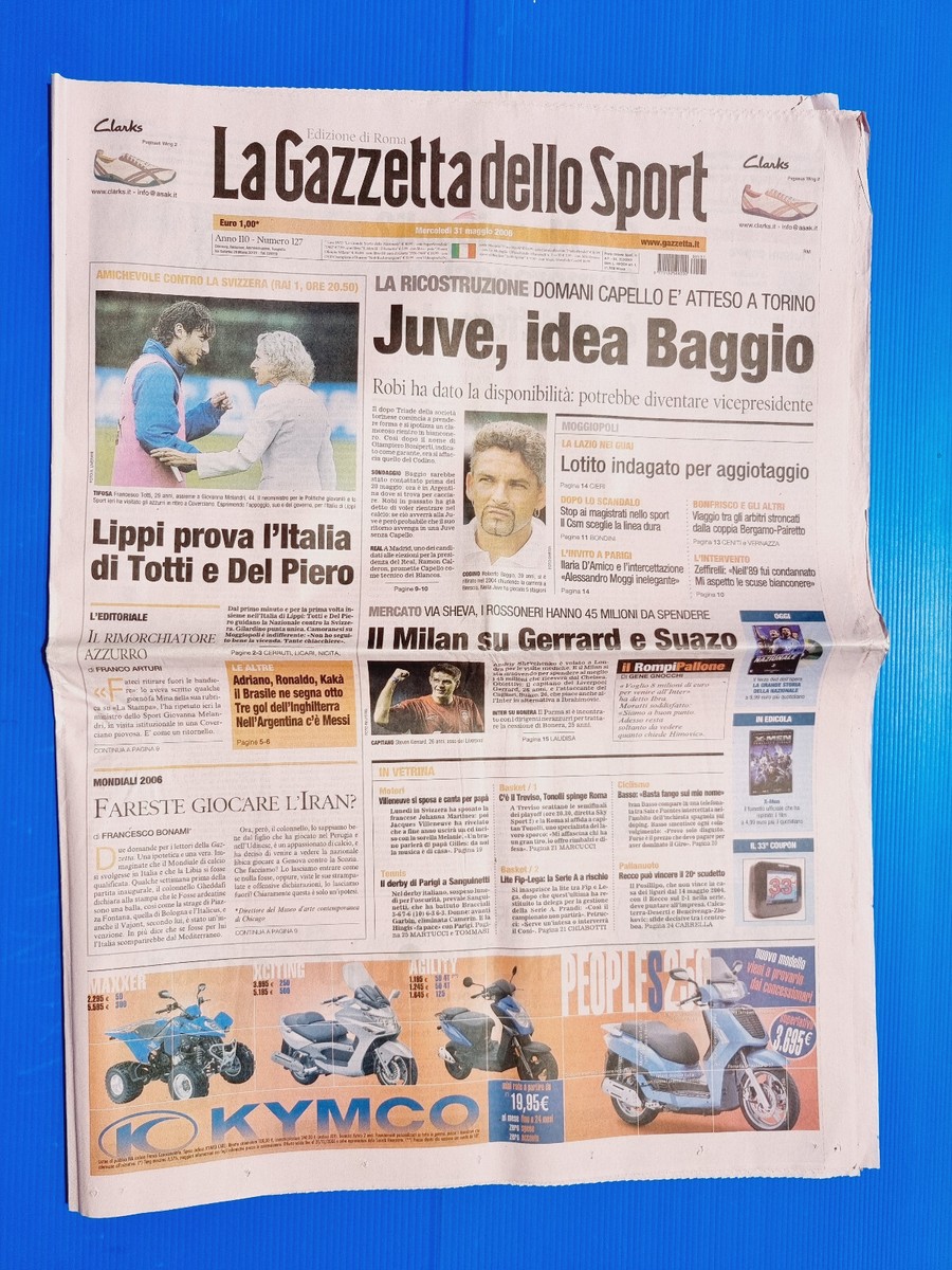 La Gazzetta Dello Sport Du 14 Novembre 1988 : Roberto Baggio à La Une !