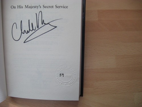 Charlie Higson Signed Numbered On His Majesty's Secret Service James Bond 007 - Imagen 2 de 9
