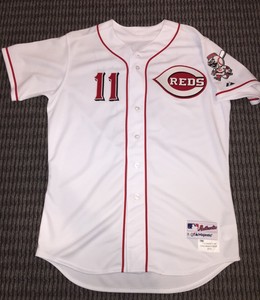 cincinnati reds barry larkin jersey