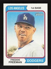 2023 Topps Heritage #377 Freddie Freeman - Los Angeles Dodgers