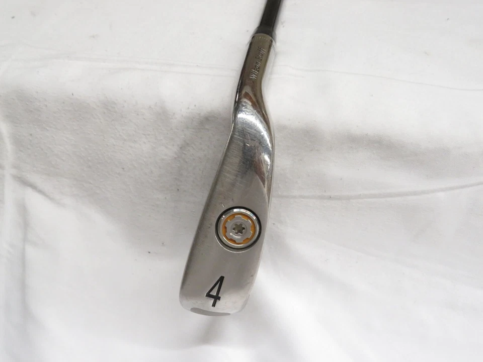 Used RH Wilson Staff FG Tour Utility 4 Iron Kuro Kage Regular Flex Graphite - Image 2 of 4