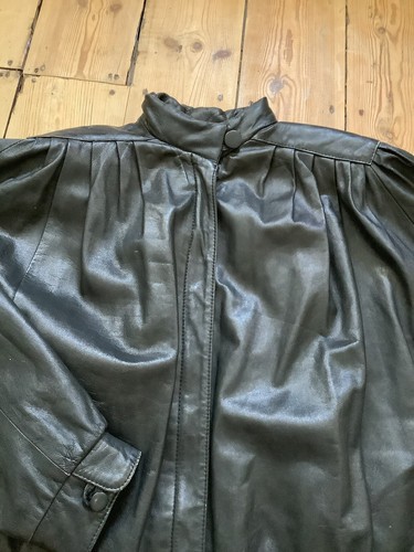 Iconic 1980s Sultan Leather Jacket Woman’s 80s Club wear Street Wear - Picture 2 of 7