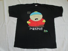 Vtg 1997 South Park Comedy Central Eric Cartman T-Shirt Sz XL