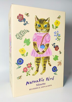 Medicom 400% Nathalie Lete Be@rbrick Minette ver bearbrick