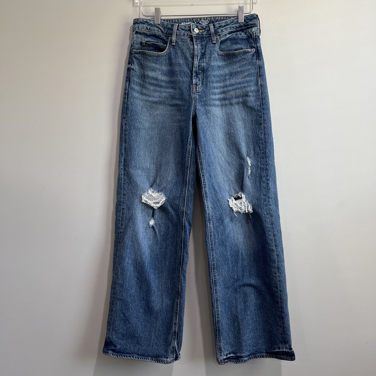 Old Navy Extra High Rise Jeans OLD NAVY Extra High Rise Sky Hi