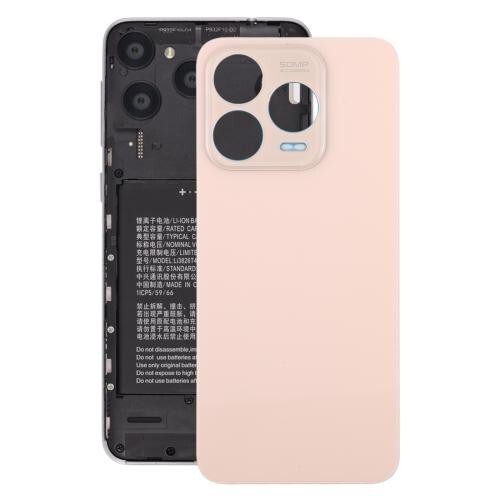 For ZTE Blade V70 Design Glass Battery Back Cover with Adhesive pink - Photo 1 sur 2