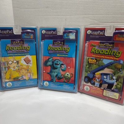3 NEW LeapFrog LeapPad Bob The Builder Bob Arthur And The Lost Diary & Monsters