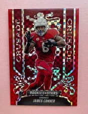2023 Panini Rookies & Stars James Conner Crusade Red Plaid Prizm #CR-1 Cardinals