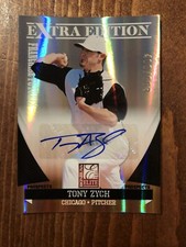 Panini Elite Extra Edition Tony Zych Auto /663