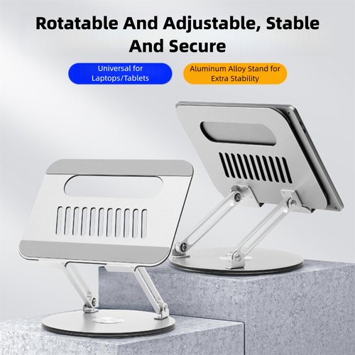 Foldable Laptop Holder Portable Tablet Support New Laptop Riser Home - Photo 4/10