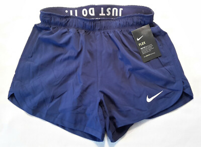 Nike Flex Shorts Marine/graue Innenhose mit Tasche  Gr. XS
