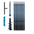 DRILLPARTNER Hand Auger Water well 5-3/4 inch and 3-60ft  CLAY BIT FOR FREE NOW!