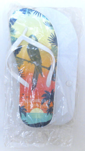 'Margaretaville' Unisex 'One Size' Lightweight Pool Flip Flops. New & Sealed. - Picture 2 of 2
