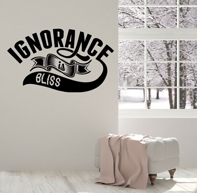 Vinyl Decal Wall Sticker Quotes Phrase Words Expression Art (n1451)