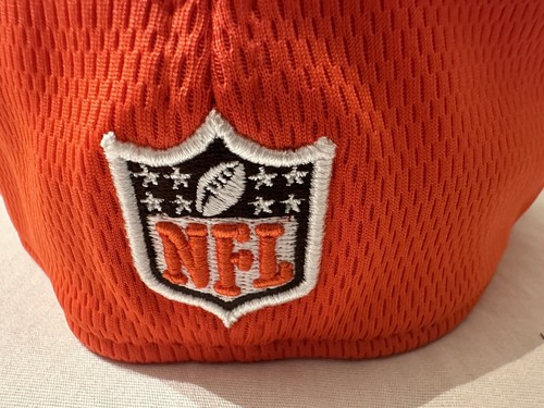 Men's New Era Cleveland Browns Sideline Alt Brwn Orange 39ThirtyStretch Hat L/XL - Picture 6 of 9