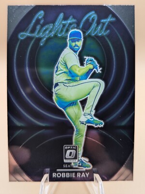 2022 Donruss Optic Baseball Robbie Ray Lights Out Insert #LO-8 Seattle Mariners