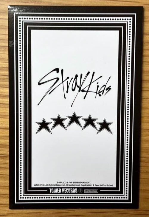 STRAY KIDS HAN 5 STAR Tower Records JAPAN Limited Official Photo
